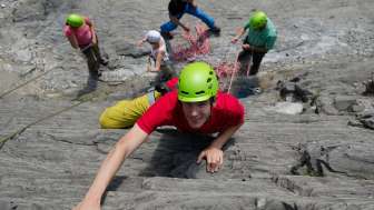 Klettergarten Gletscherschlucht Klettergarten Gletscherschlucht